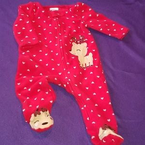 Baby girl footies
